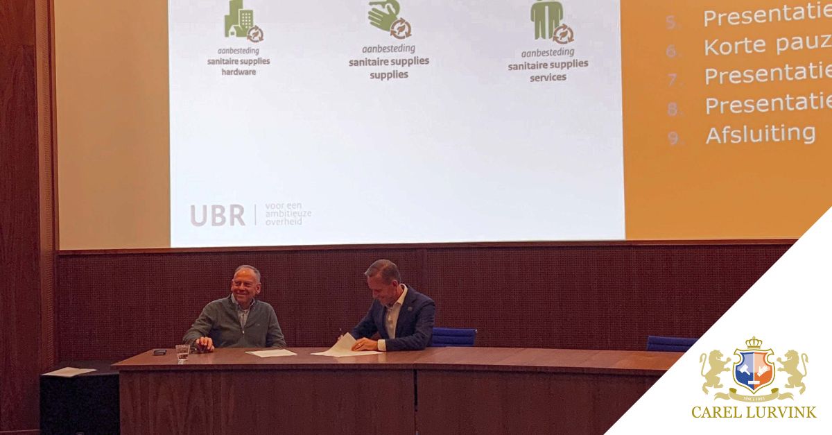 Algemeen - Carel Lurvink wint aanbesteding Rijksoverheid