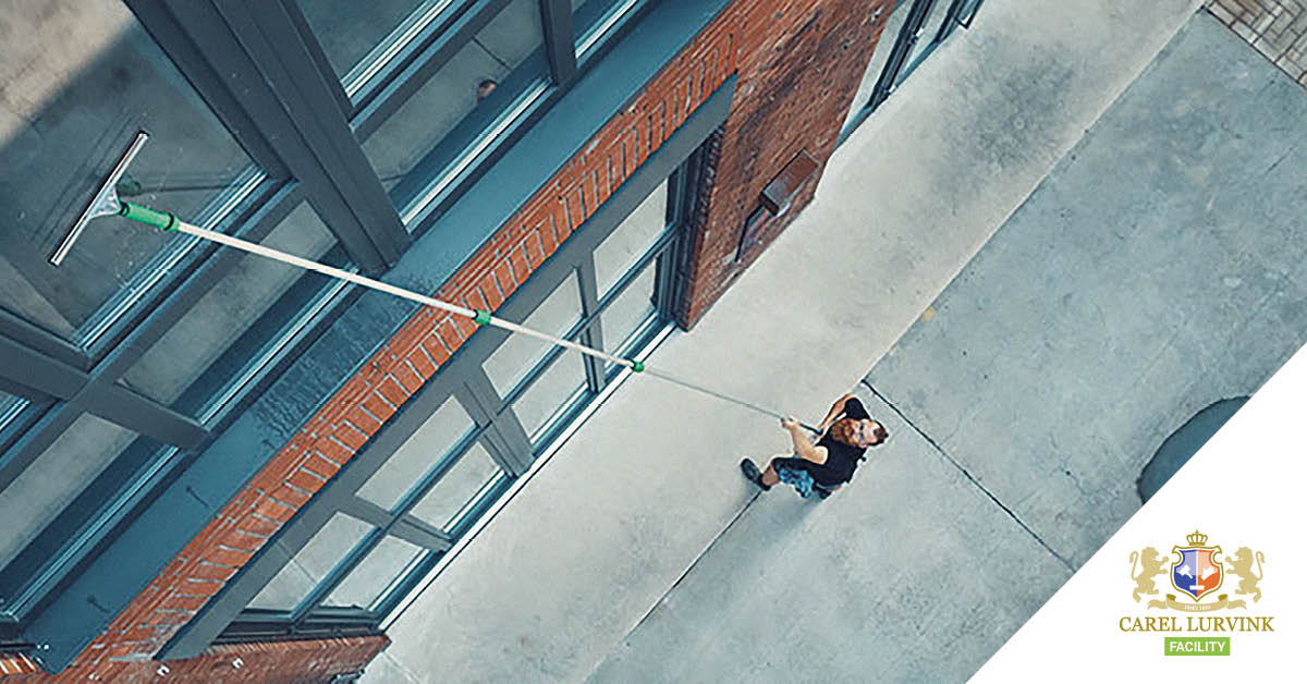 Telescoopsteel voor glazenwasser