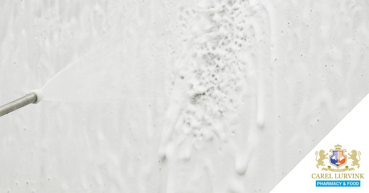 Food - Redenen om te reinigen en desinfecteren met schuin in plaats van vloeibare middelen