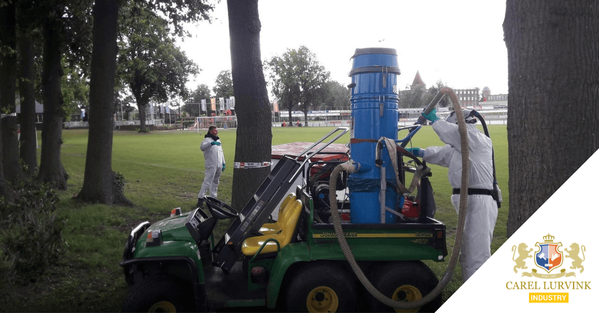 PBM in de bestrijden tegen eikenprocessierupsen