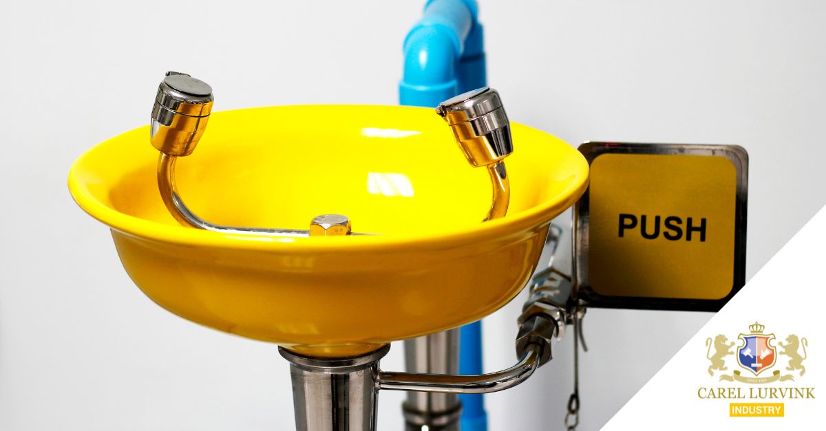 Industry - Oogspoelfles of oogdouche wat heeft u nodig op het werk