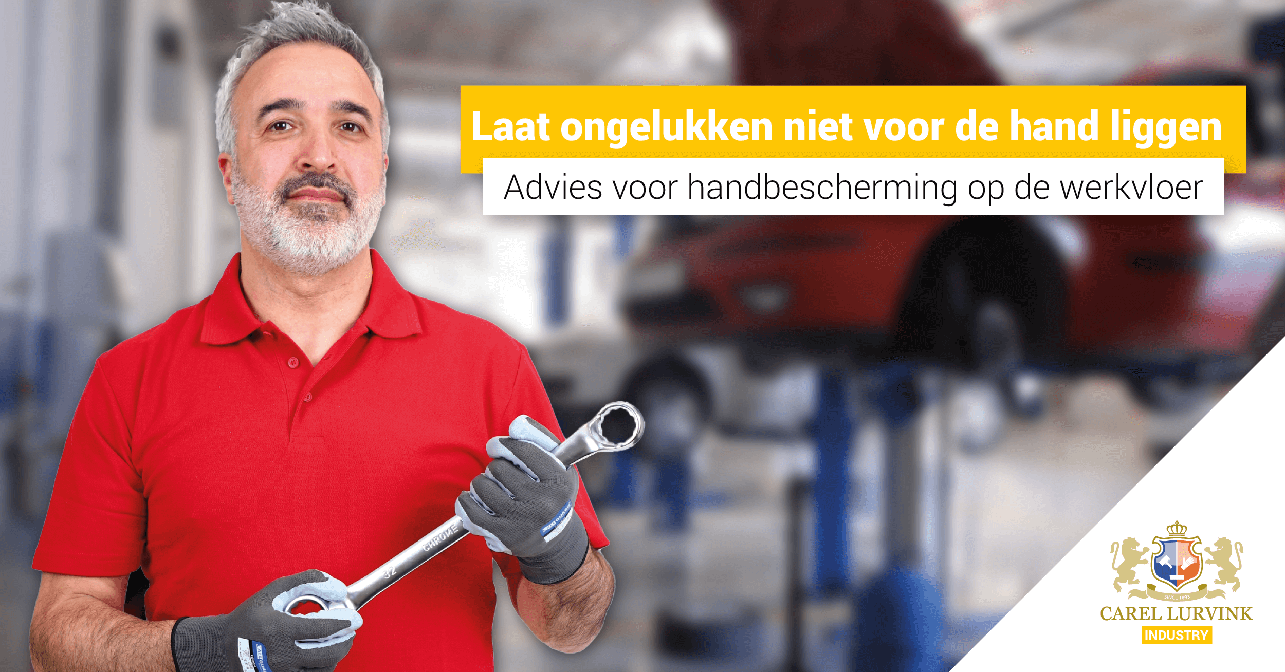 Handbescherming op de werkvloer