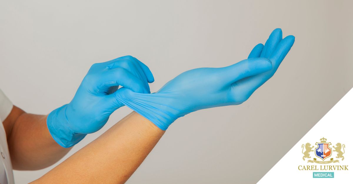 Medical - latex of nitril disposabe handschoenen