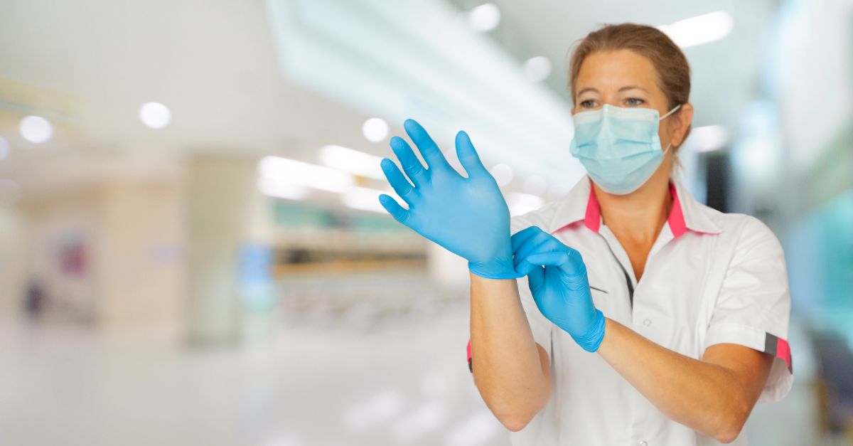 Medical - MDR-certificering voor CaluGloves Medical Blue Care nitril wegwerphandschoenen