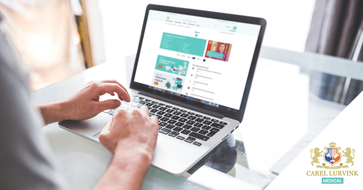 Bij efficiënt werken, hoort een snel en probleemloos bestelproces