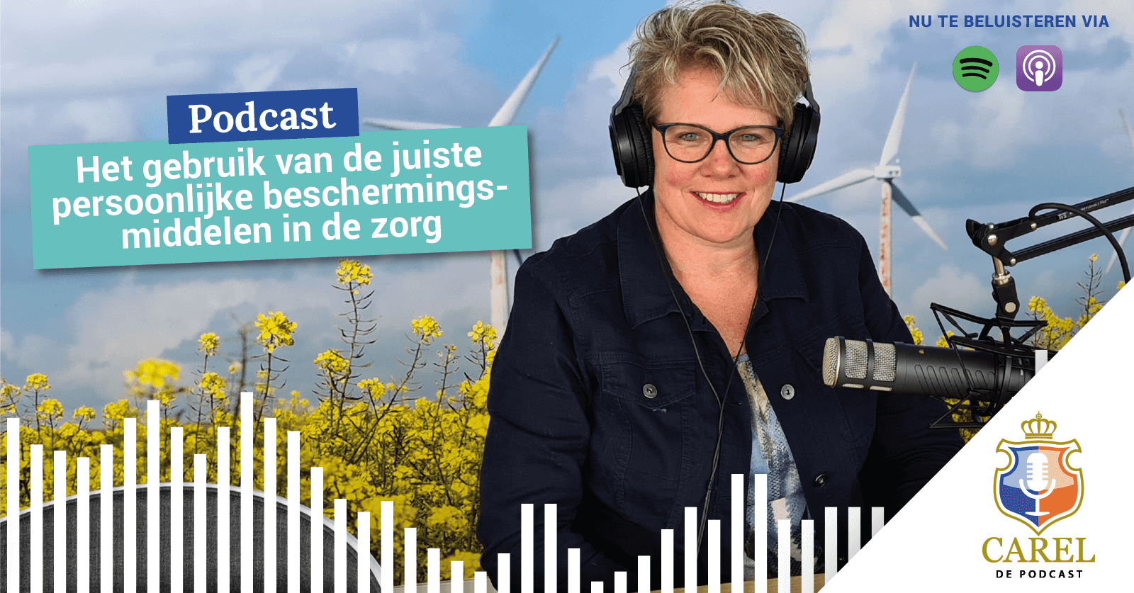 Podcast het gebruik van de juiste persoonlijke beschermingsmiddelen in de zorg