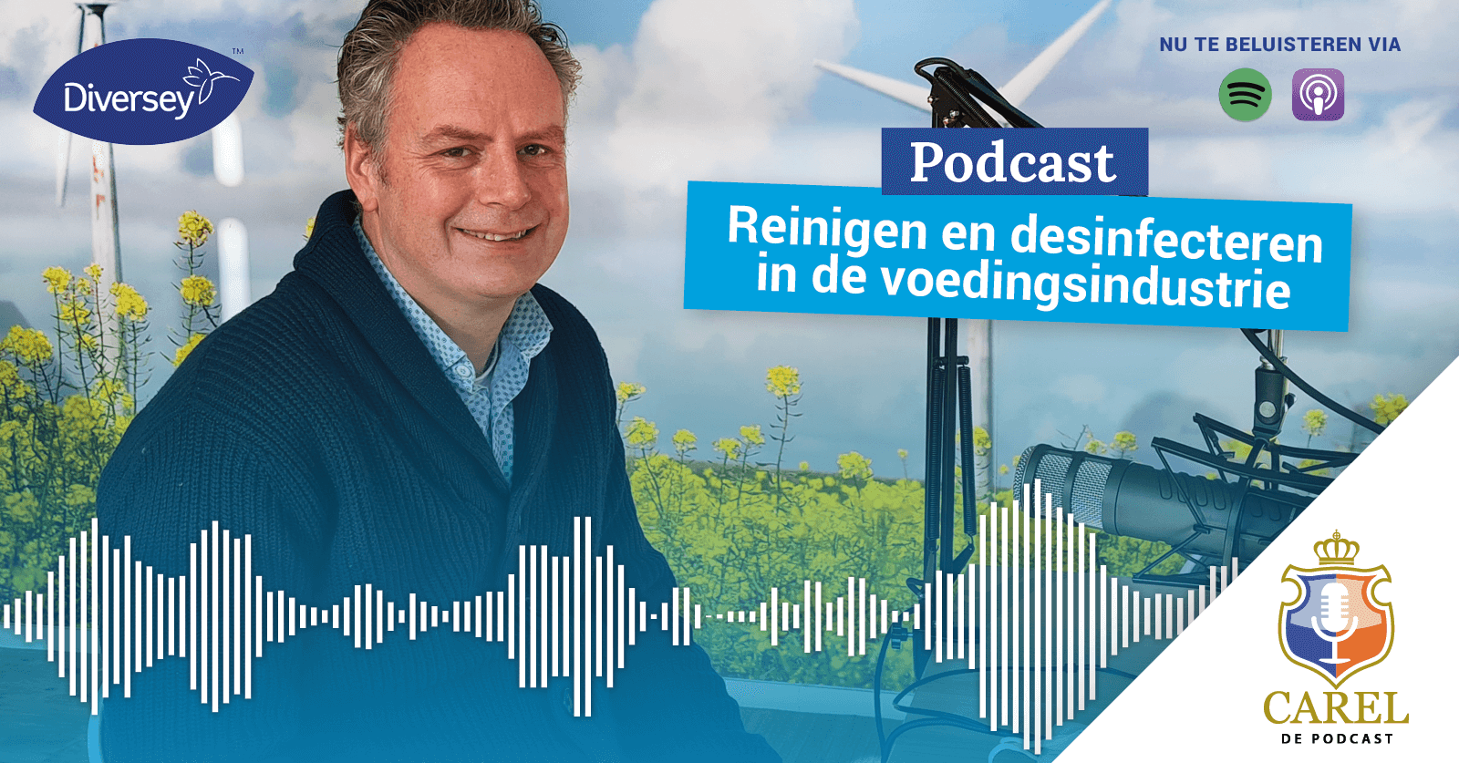 Podcast reinigen en desinfecteren in de voedingsindustrie