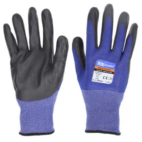 CaluGuard Multi Protect smooth nitrile D103 snijbestendige werkhandschoenen