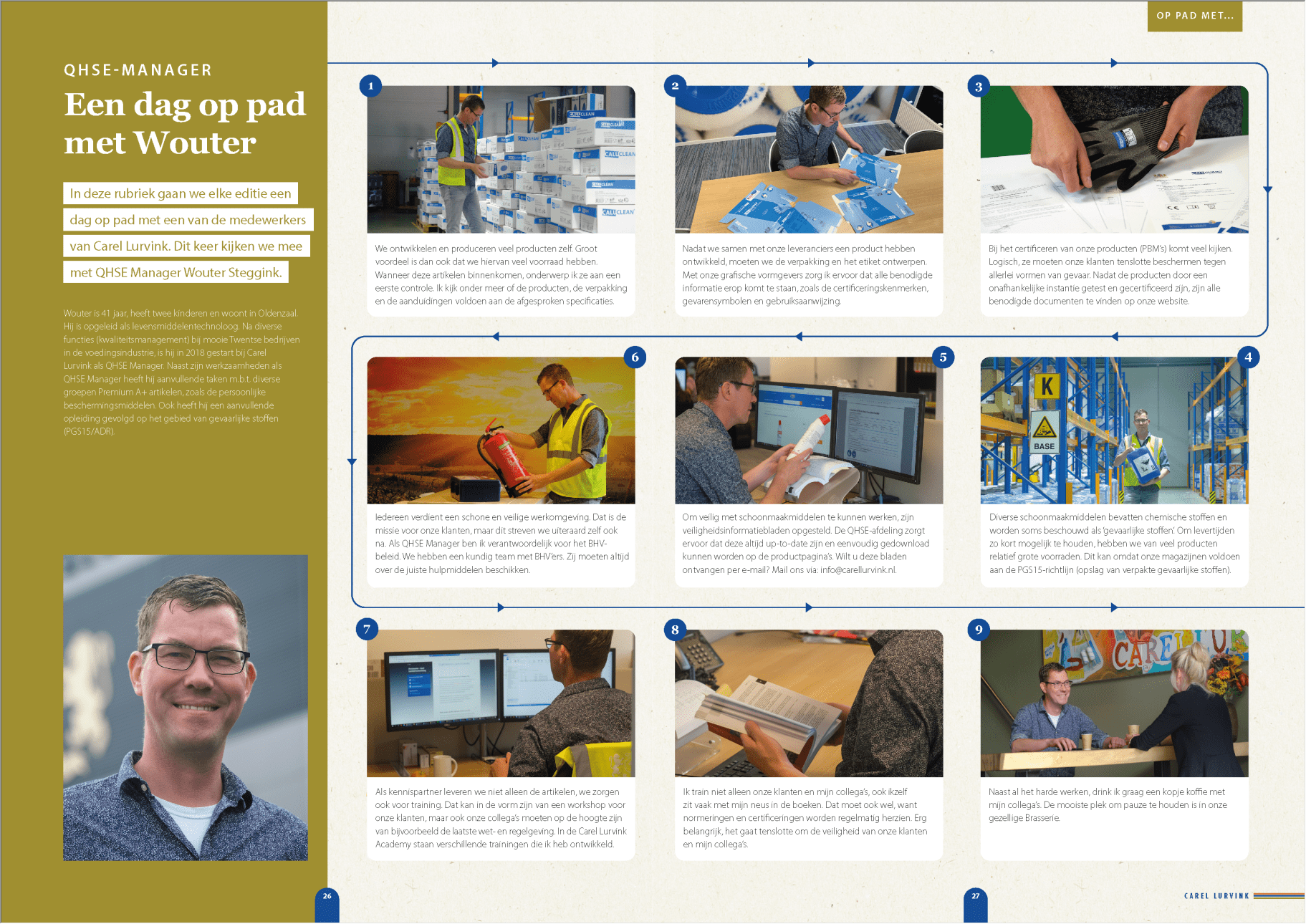 Een dag op pad met QHSE Manager Wouter Steggink