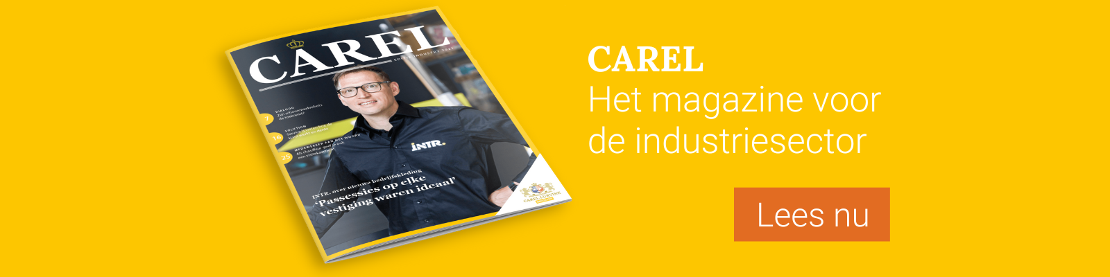 Carel, het magazine voor de industriesector
