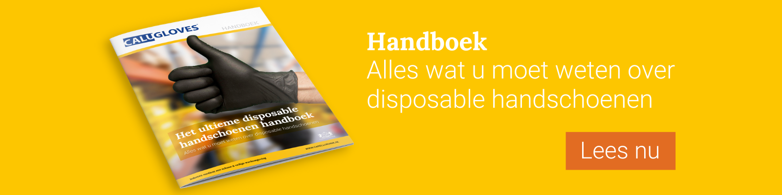 Industry CTA - Disposable handschoenen handboek