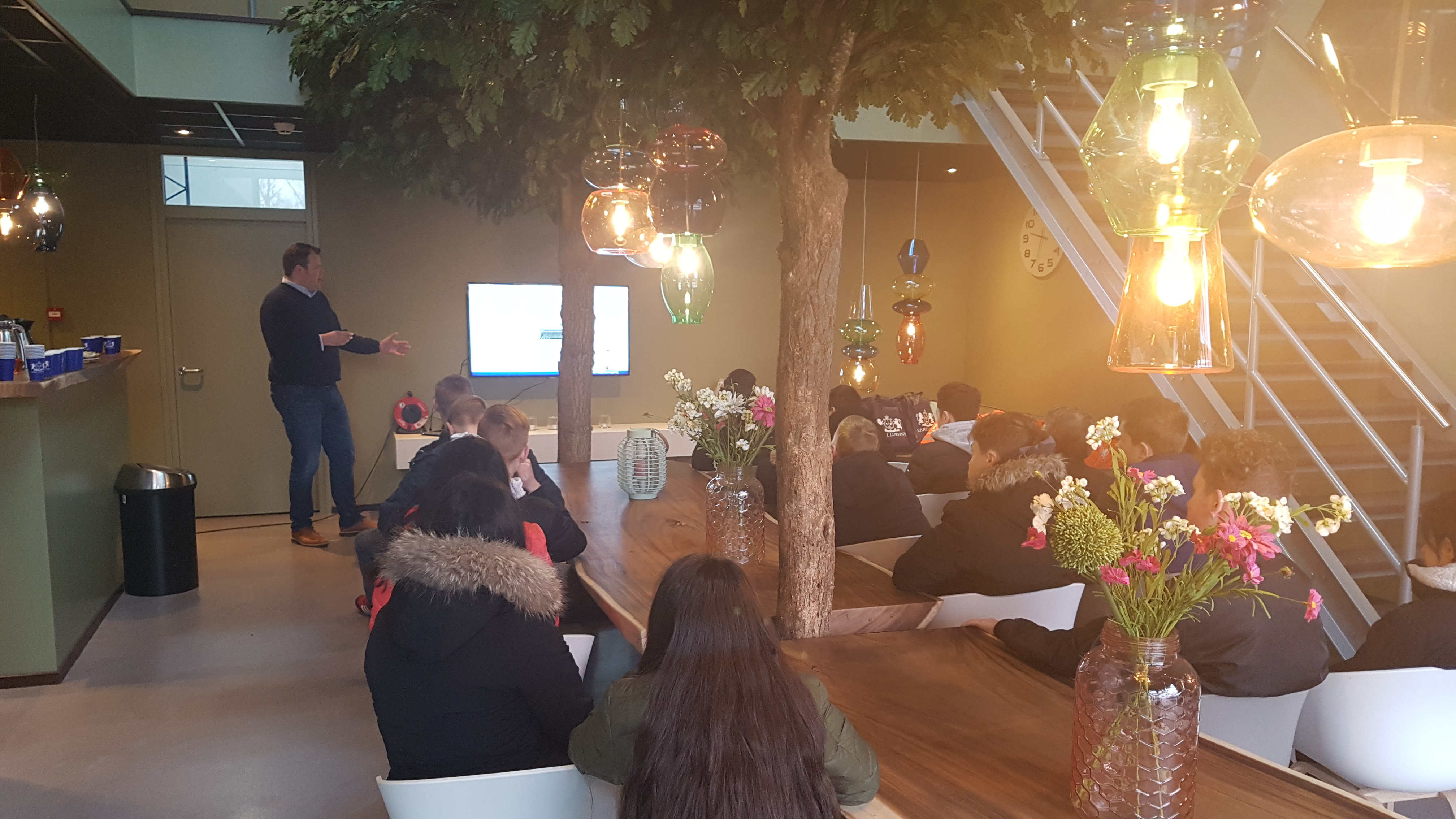 Week van de logistiek, presentatie Joris