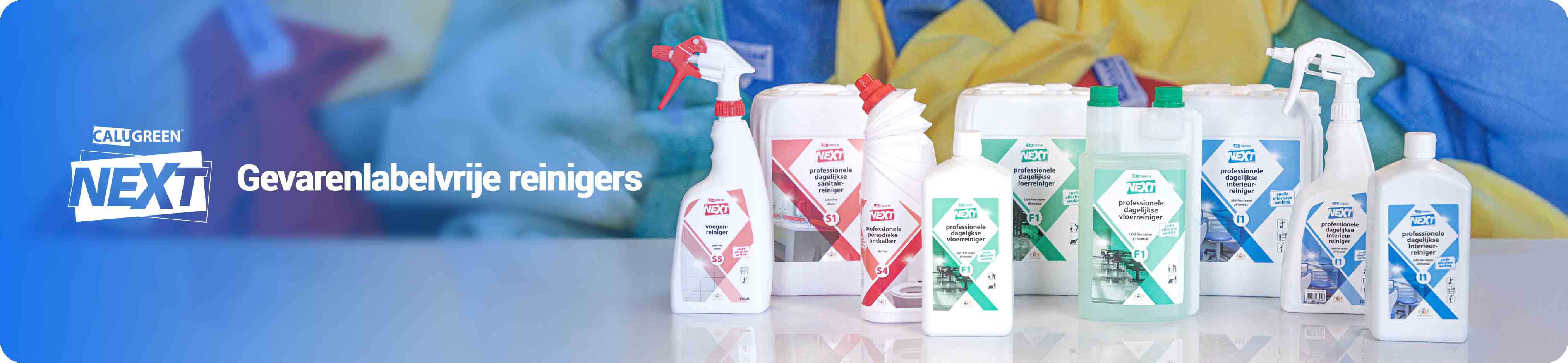 Gevarenlabelvrije reinigers