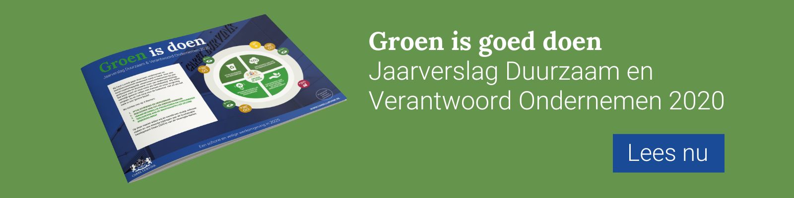 Algemeen CTA - Groen is goed doen 2020