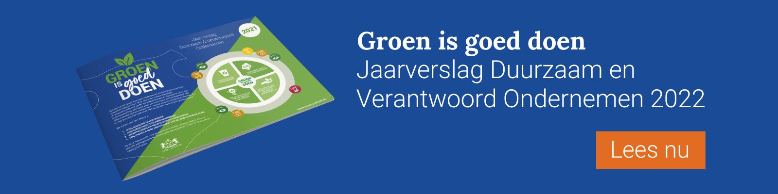 Algemeen CTA - Groen is goed doen 2022