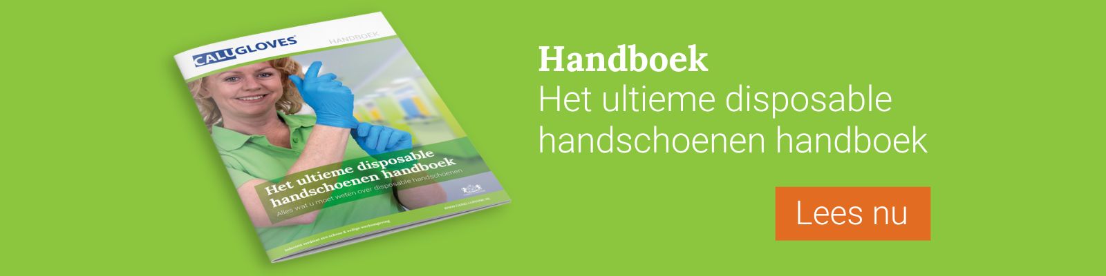 Facility CTA - Disposable handschoenen handboek