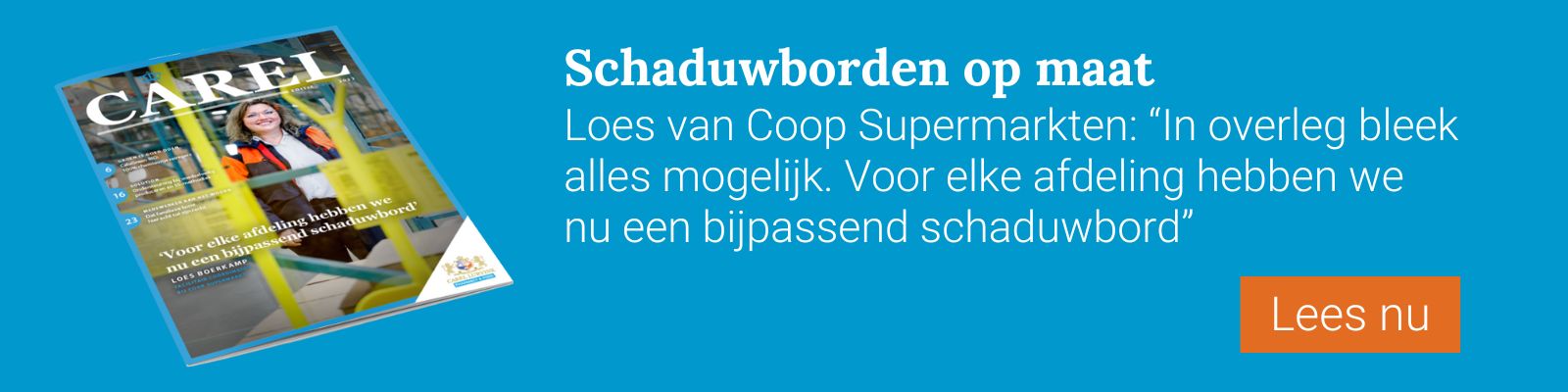 Coop Supermarkten: Schaduwborden op maat voor elke afdeling