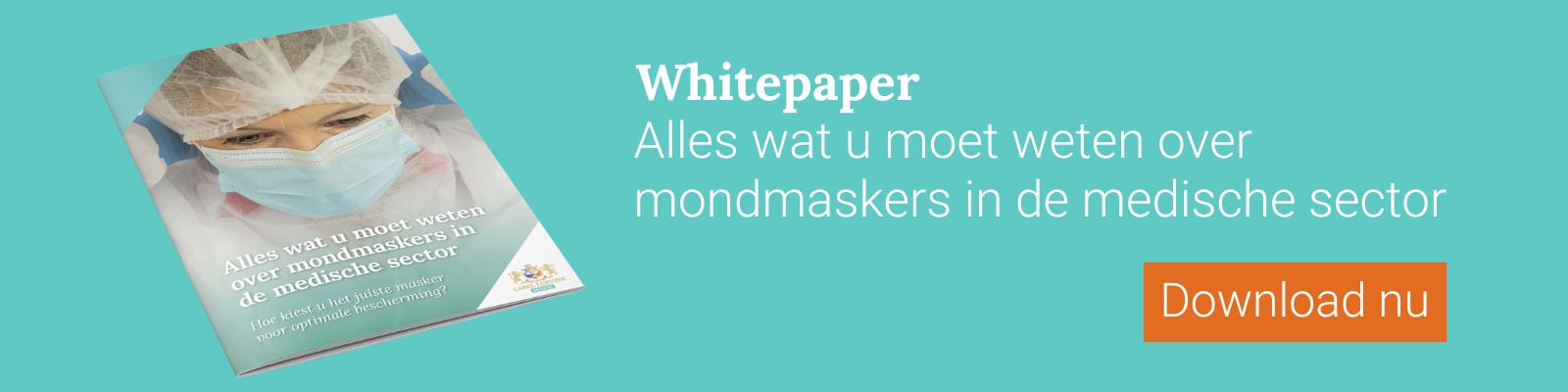Medical - CTA whitepaper alles wat u moet weten over mondmaskers in de medische sector