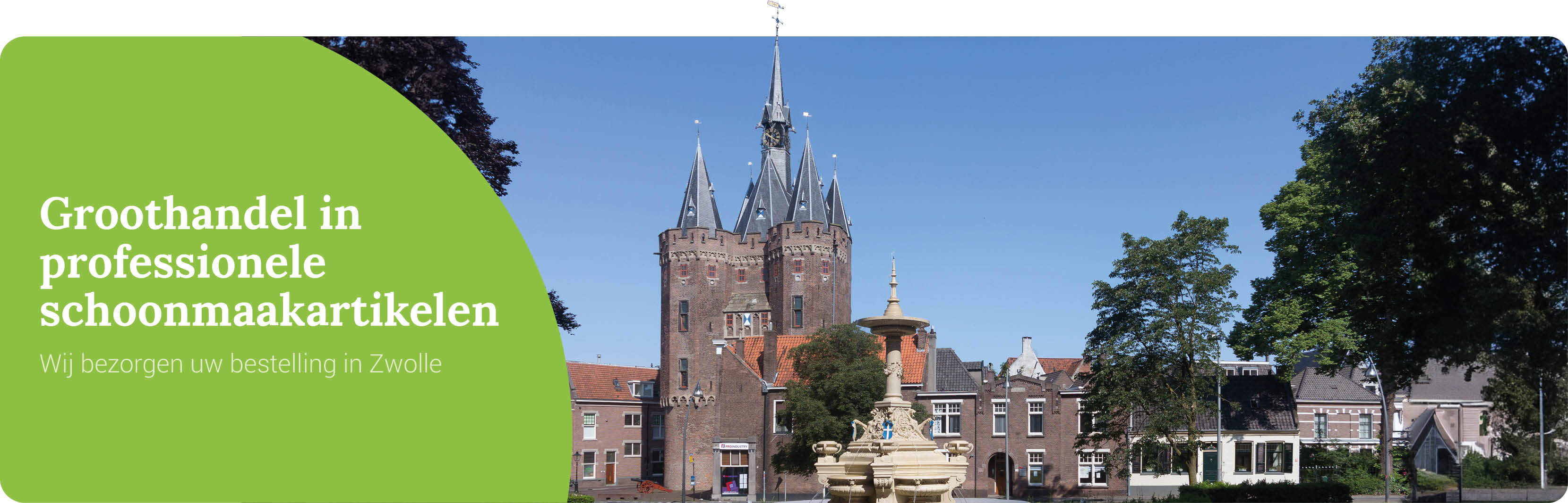 Groothandel in professionele schoonmaakartikelen Zwolle