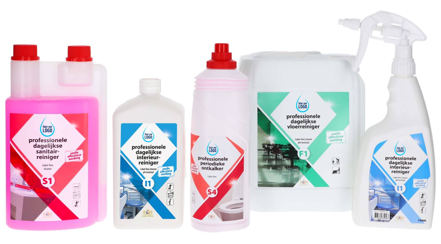 Private label reinigingsmiddelen