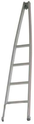 Haca aluminium puntladder 4 