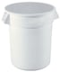 Rubbermaid ronde brute container wit 75,7ltr 