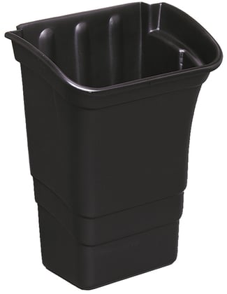 Rubbermaid afvalbak zwart 