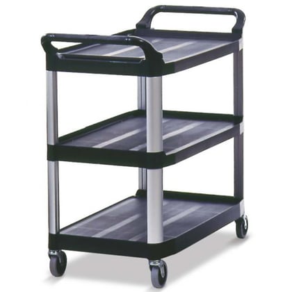 Rubbermaid werkwagen X-tra zwart 