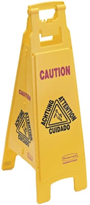 Waarschuwingsbord groot 96,5cm hoog
