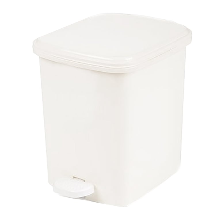 Pedaalemmer 22ltr wit
