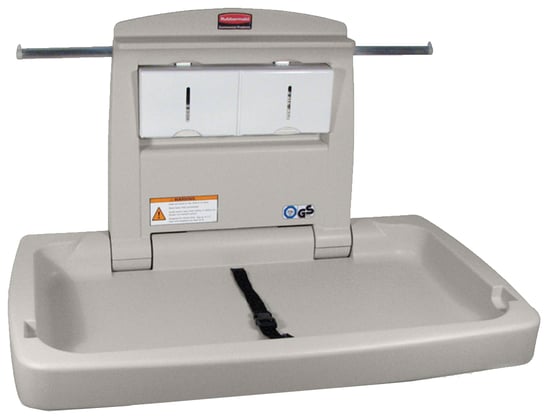 Rubbermaid baby verschoontafel horizontaal 