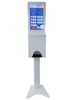 CaluClean standaard wit voor wandmodel handdesinfectiezuil LCD scherm