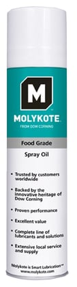 Molykote food machinery spray oil 400ml 