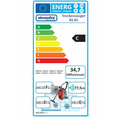 Cleanfix RS05 rugstofzuiger