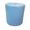 Industrierol verlijmd 3lgs blauw 37cm 360mtr 