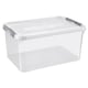 Curver Handy box met deksel 50ltr transparant 