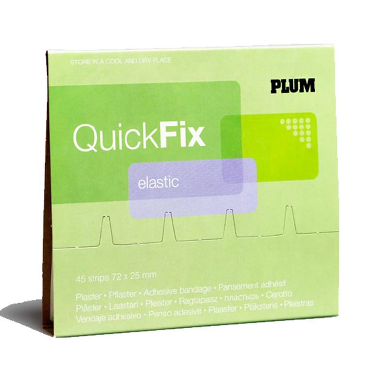 QuickFix navulling normale Elastic pleisters pak 45st.