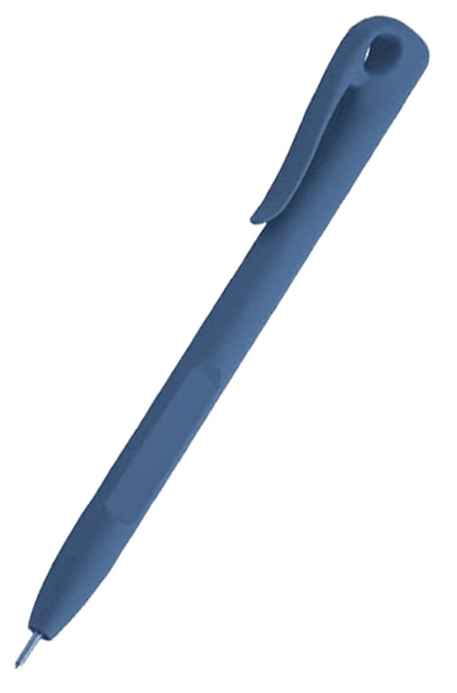 Detectamet Elephant stick detecteerbare pen met clip behuizing blauw inkt blauw