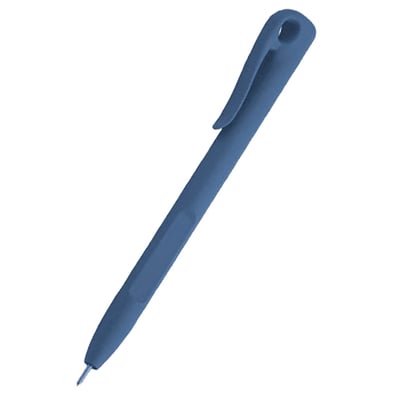 Detectamet Elephant stick detecteerbare pen  met clip behuizing blauw inkt blauw