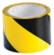 Brady signaleringstape geel zwart 75mm x 16,5mtr zelfklevend vinyl
