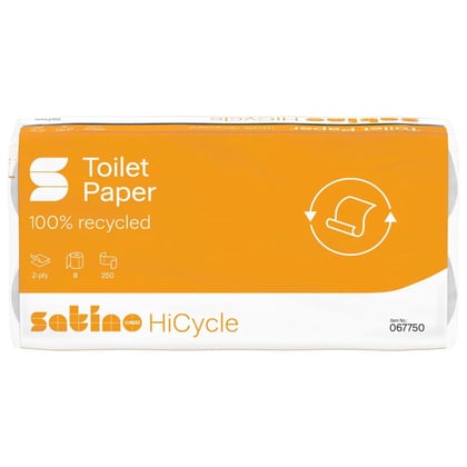 Satino HiCycle toiletpapier 2-lgs wit  64x250 vel