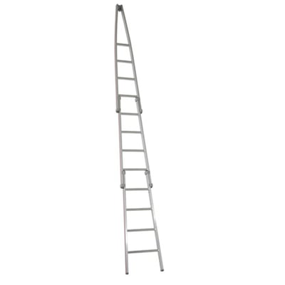 Haca aluminium puntladder 7 en 4 en 4 sporten 