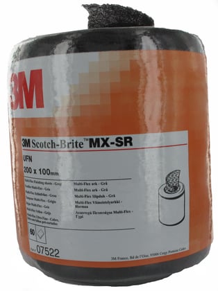 3M Scotch-Brite Multi-flex handvel op rol grijs