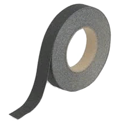 Brady antisliptape gelamineerd polyester 50mm breed en 18mtr lang zwart