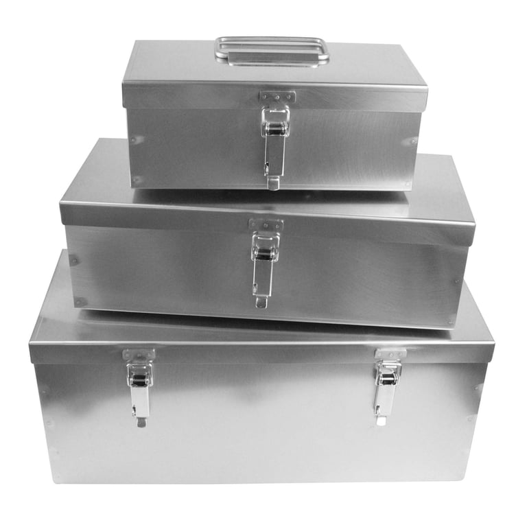 Gereedsschapskist RVS 36x15x11,5cm