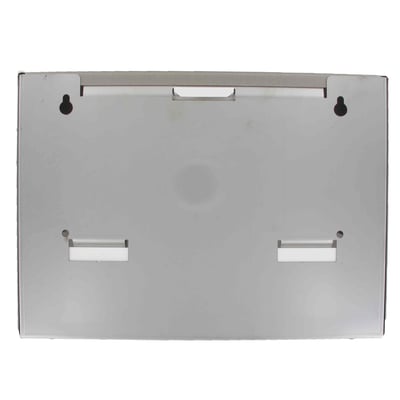 CaluClean RVS handdoekdispenser klein voor 250 tot 300 vel interfolded handdoeken