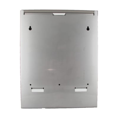 CaluClean RVS handdoekdispenser groot voor  750 vel interfolded handdoeken