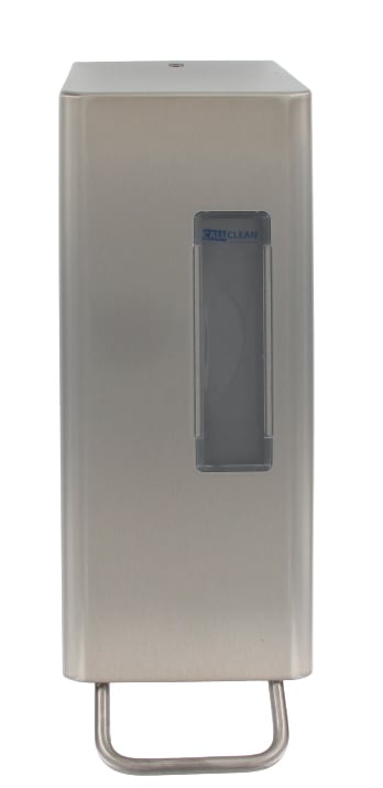 CaluClean RVS zeepdispenser met container voor foamzeep