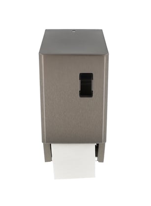 CaluClean RVS toiletpapierdispenser type 2 voor  standaard toiletrollen