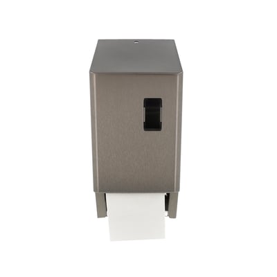 CaluClean RVS toiletpapierdispenser type 2 voor  standaard toiletrollen